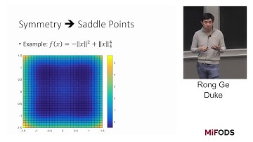 Rong Ge (Duke) -- Optimization Landscape Symmetry, Saddle Points and Beyond