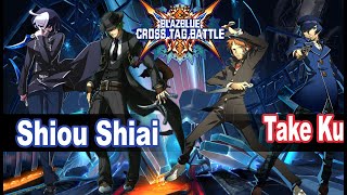 BBTAG Shiou Shiai (Hazama, Seth) vs take ku (Yosuke, Naoto.S) Blazblue Cross Tag Battle Ranked Mat