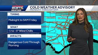 Subzero wind chills possible tonight