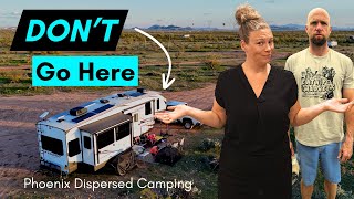 Top Boondocking Spot Near Phoenix Revealed: Lake Pleasant Dispersed Camping | RV Adventure Guide