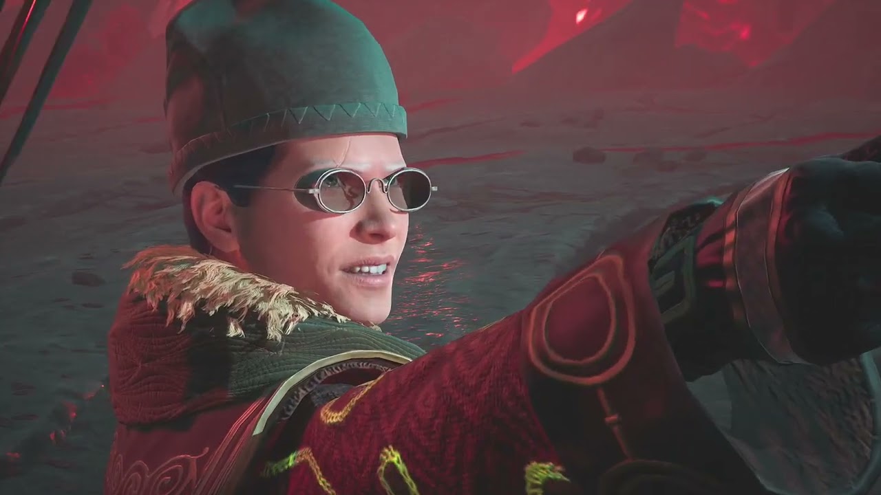 Defeating Ranrok Boss Fight Scene Hogwarts Legacy