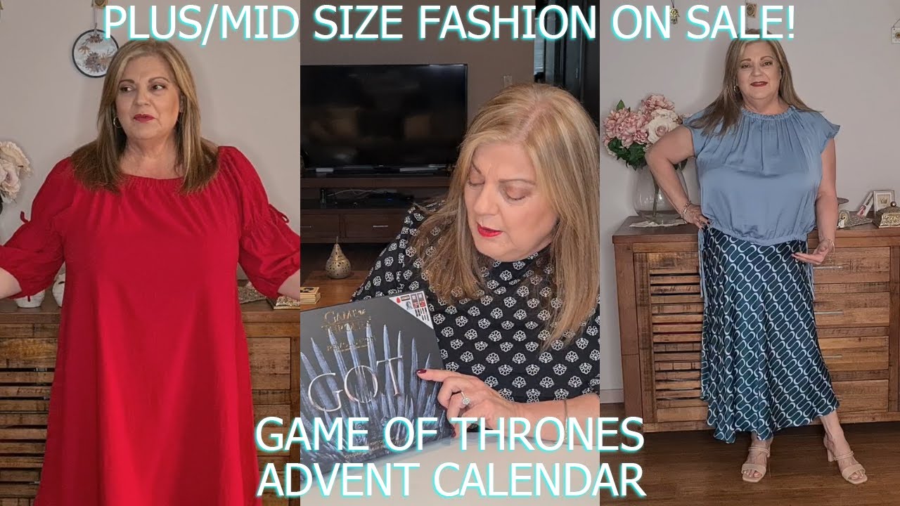 PLUS MID SIZE FASHION ON SALE GAME OF THRONES ADVENT CALENDAR YouTube plus-mid-size-fashion-on-sale-game-of-thrones-advent-calendar-youtube