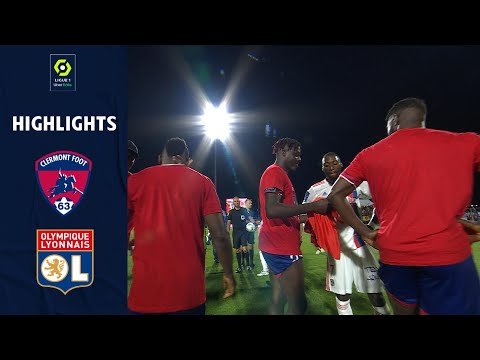 CLERMONT FOOT 63 - OLYMPIQUE LYONNAIS (1 - 2) - Highlights - (CF63 - OL) / 2021-2022