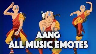 Aang Dances All Emotes (That We Have) - FORTNITE x AVATAR