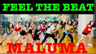 Feel The Beat | Maluma | Black Eye Peas | Zumba With Sunny