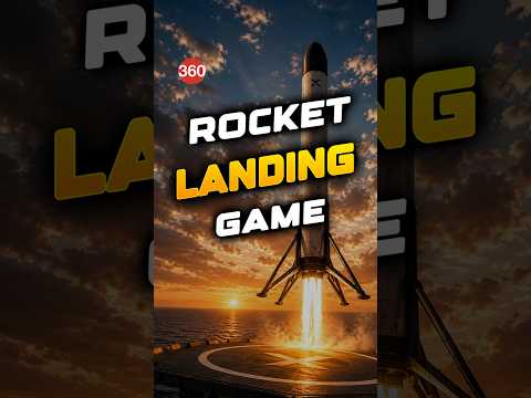 Rocket Landing Game #RocketLanding #games #gaming #rocketsimulator #simulator