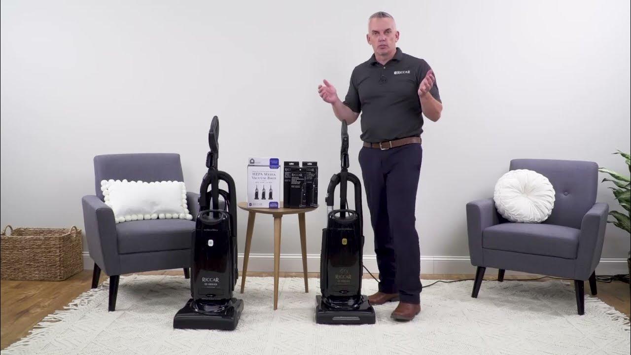 Riccar R25 Series Clean Air Vacuum Bag and Filter Change YouTube