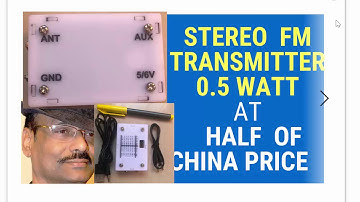 FM transmitter long range