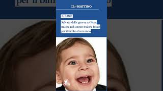 Salvato dalla guerra a Gaza, muore nel sonno: malore fatale per il bimbo di un anno
