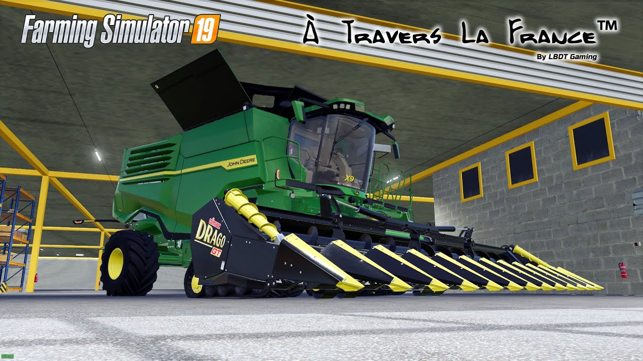 FS19 LA JOHN DEERE X9 EN DEMONSTRATION FARMING SIMULATOR 19 YouTube