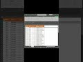 Figer les en-têtes de colonne sur #excel #letriplea