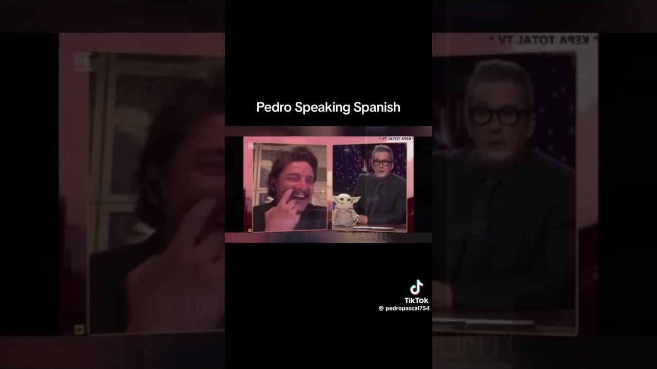 pedro pascal Spanish