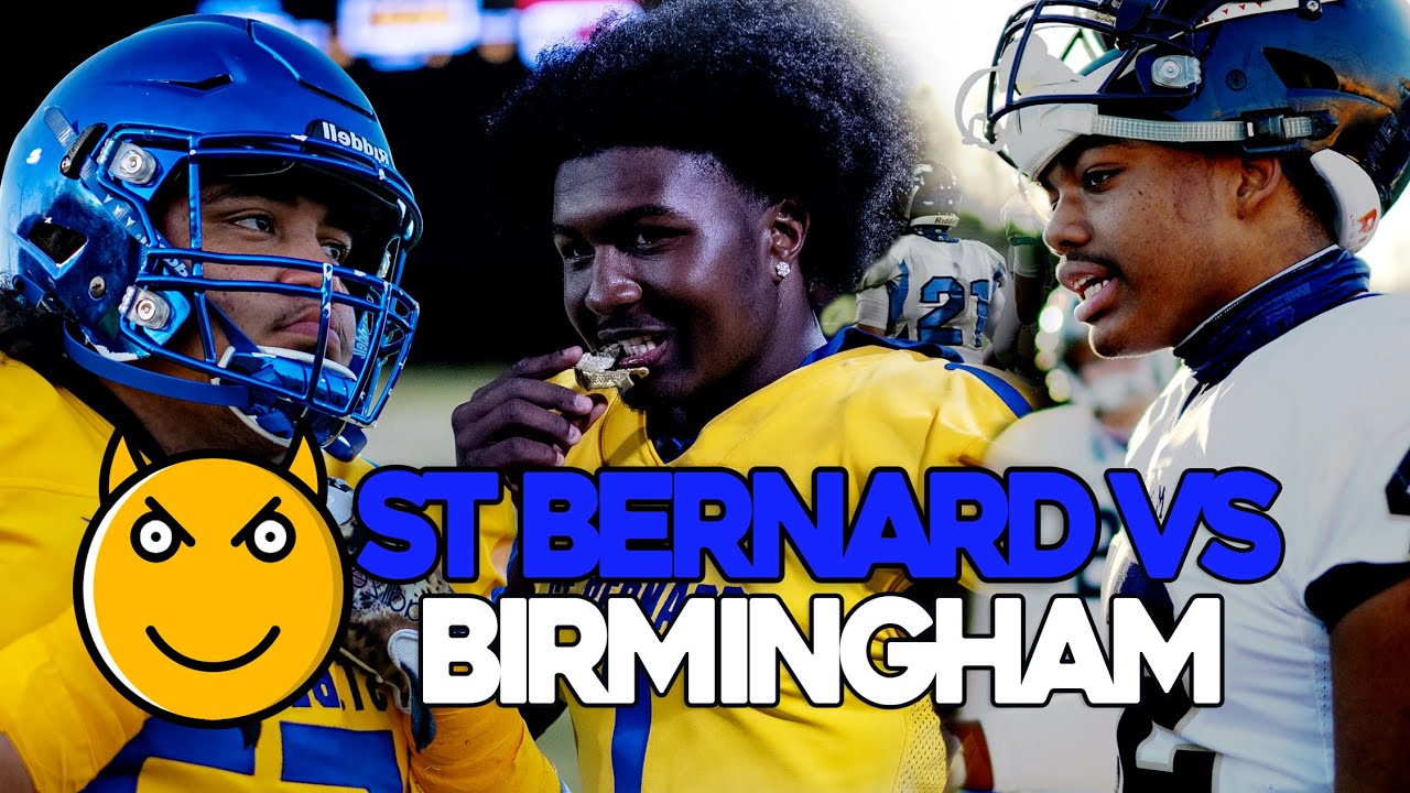 ST BERNARD PUTS UP 58 PTS 💥 | St Bernard vs Birmingham | BIG STARS BATTLE 💪🏽 | @SportsRecruits Mix