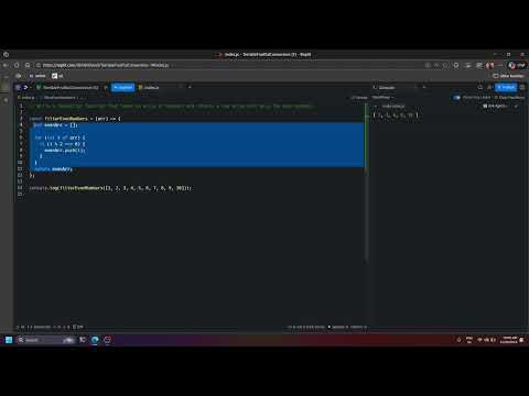 Find Even Numbers from an Array in JavaScript | Simple & Beginner Friendly