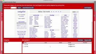 Classified Ad Reply Software Demo ( UPGRADE ) - 10$ AND 500 EMAIL EVERYDAY !