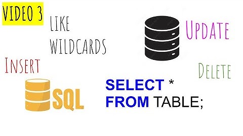 SQL: Wildcards and LIKE | SQL for beginners | Video 3