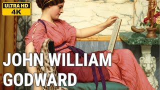 John William Godward A Collection Of 10 Oil Paintings With Title And Year, 1915-1916 4K