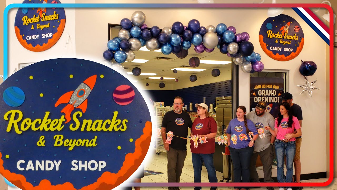 Visiting a candy shop in 2025 - Rocket Snacks and Beyond Grand Opening (Cheyenne, WY) | Optopolis