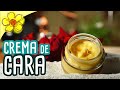 Crema FACIAL casera para pieles delicadas