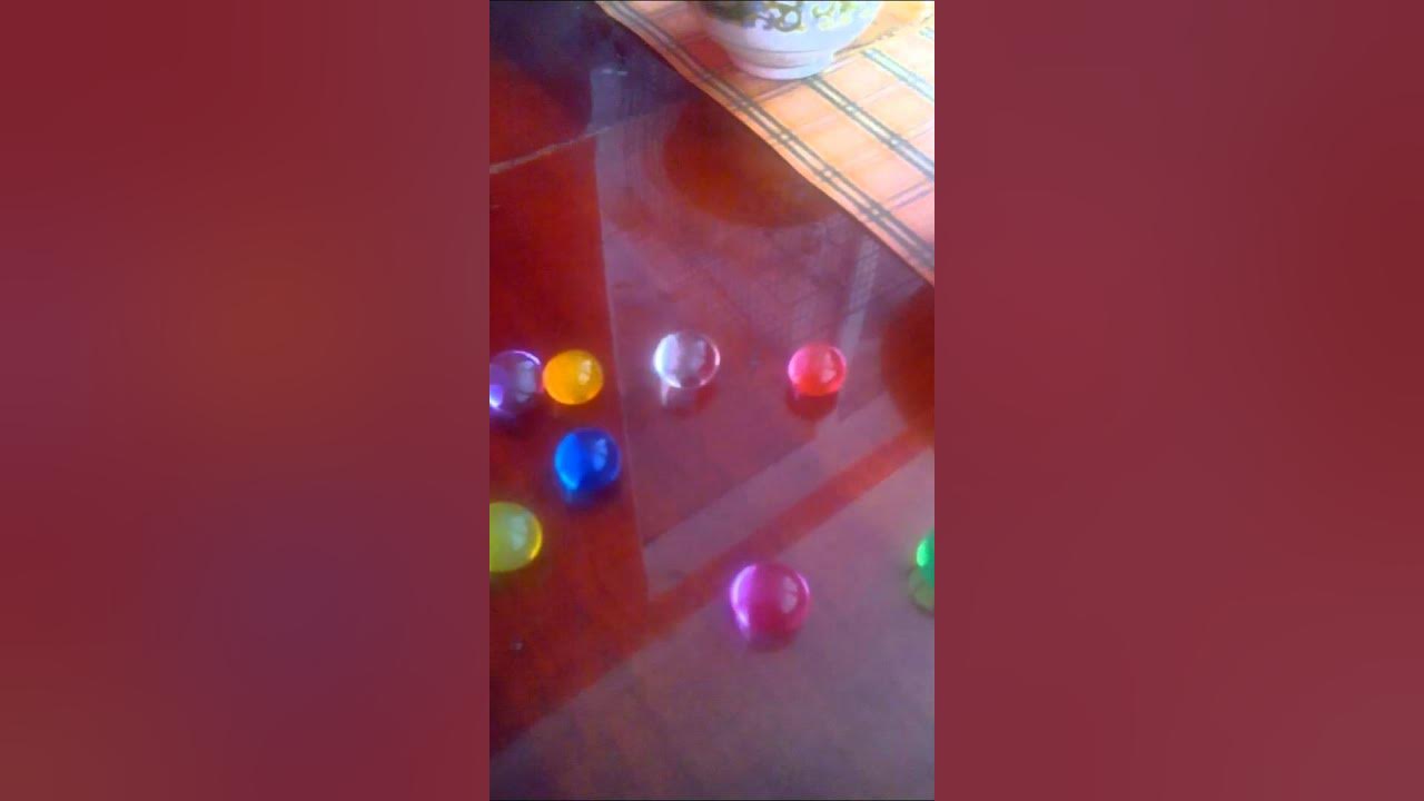 Растущие шарики в воде продолжение - YouTube