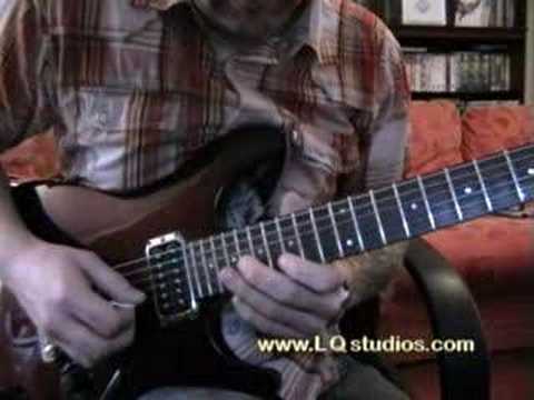 Iron Maiden Guitar Lesson "Infinite Dreams Solo" P...