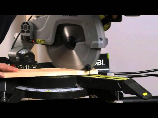 Ryobi EMS216L \u0026 EMS254L Sliding Mitre 