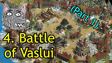 4. Battle of Vaslui (part 1) | Stephen III | AoE2: DE Custom Campaign