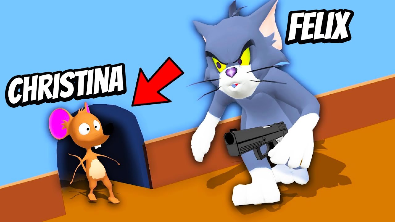 Un FEL De TOM Si JERRY! SOARECII JOACA Pe MASA!