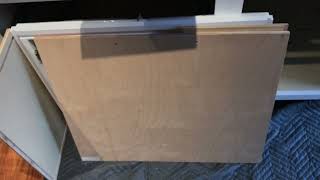 Modify Hampton Bay Avondale cabinet to make deep wall cabinet over refrigerator..