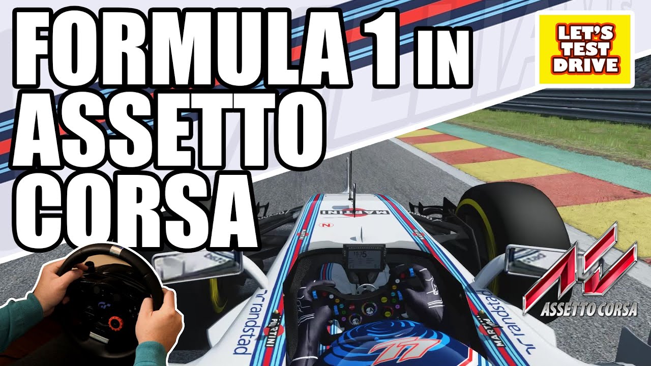 Assetto Corsa With A Logitech Driving Force Gt Youtube