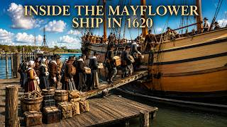 What It Was Like Living Inside the Mayflower Ship in 1620 | AI Reconstruction