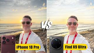 iPhone 18 Pro versus Oppo Find X9 Ultra camera comparison