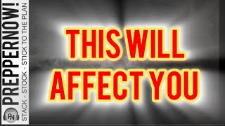 YOU WILL BE AFFECTED 