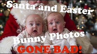 Awkward Family Photos  Santa and Easter Bunny Photos GONE BAD by Midjourney