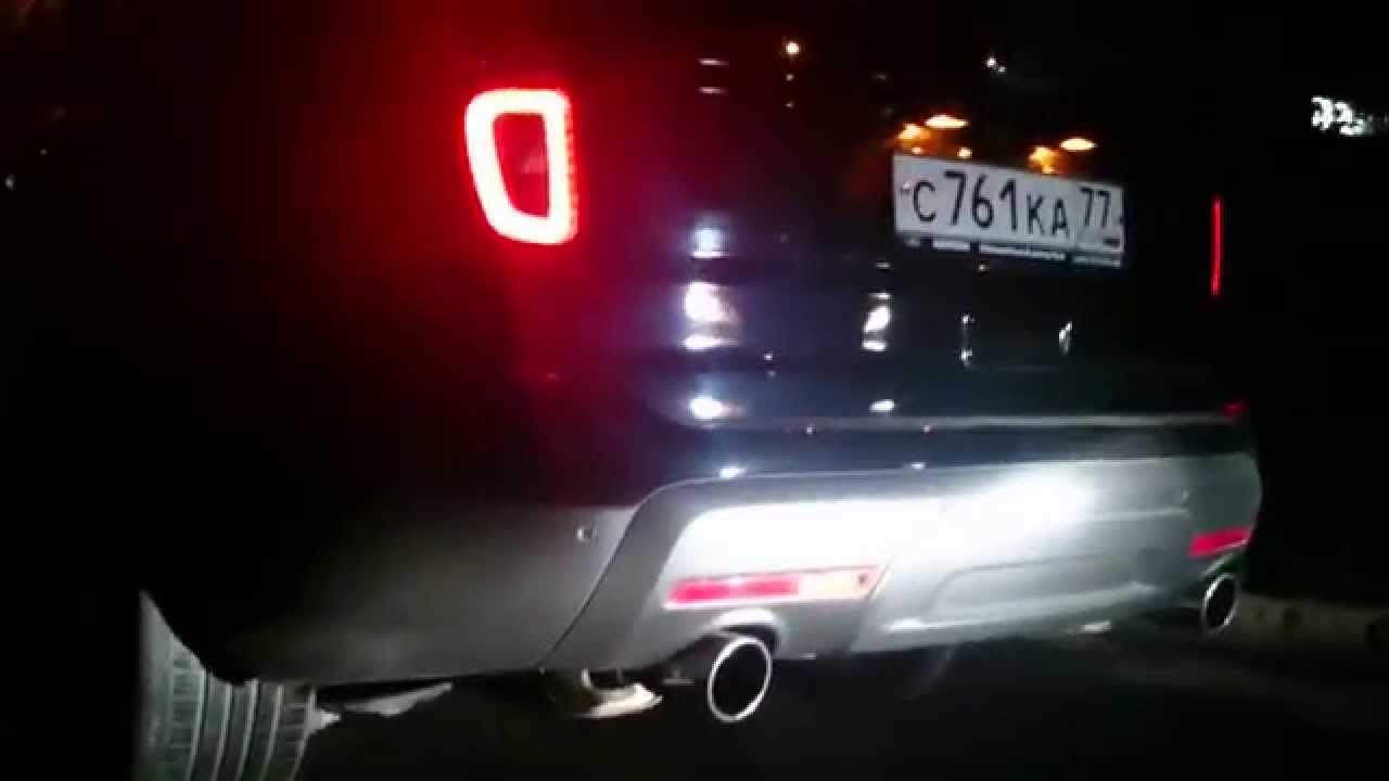 Ford Explorer Sport Exhaust sound custom made exhaust on 2,3 inch pipe - YouTube