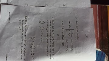 Berhampur University  math (honours) 5th semester core11 , 2022