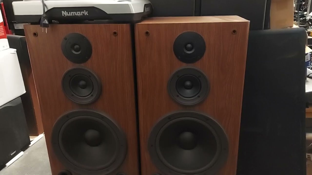 Technics SB-A54 4-way Floorstanding Speakers - YouTube