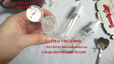 CHAI NẮP BẬT 30ML
