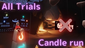 No chibi All Trials solo Candle run (glitch) - Sky: Children of the Light