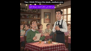 English Conversation at a Restaurant 🥩🍗🍖🍝| Ordering Food