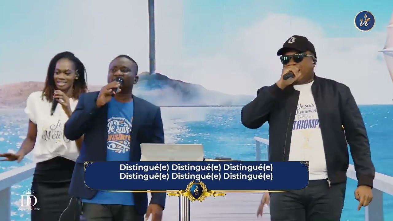 🎶DISTINGUÉ(E) - HYMNE DE LA TRAVERSÉE 25-26 | Apôtre Mohammed Sanogo #1erculte  #hymne #worship