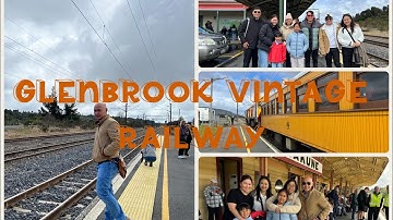 First Ride on Diesel Locomotive DBR 1254 | Glenbrook Vintage Railway | Ruapehu Viaduct Explorer NZ