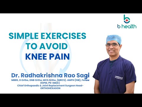 Knee pain can have causes that aren't due to underlying disease  Examples include heavy physical act - video from Bhealth