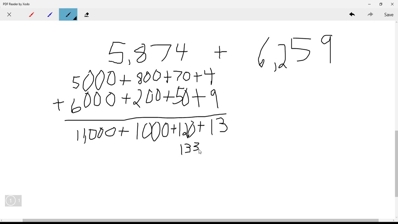 4th Grade Math: Adding Thousands with Expanded Form - YouTube