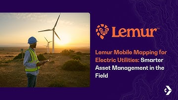 Lemur Mobile Mapping for Electric Utilities: Field-First Asset Management That Works Offline
