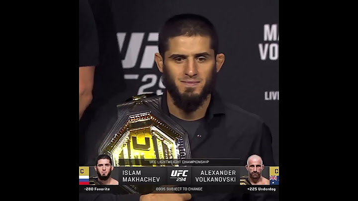 Islam Makhachev 🇷🇺 vs 🇦🇺 Alexander Volkanovski 2 - Encarada UFC 294 #ufc #islammakhachev #encarada