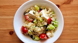 Δροσερή σαλάτα με κινόα - Colorful quinoa salad