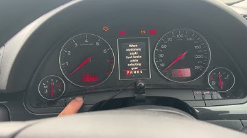 how to change time and date on audi  #audi #audia4