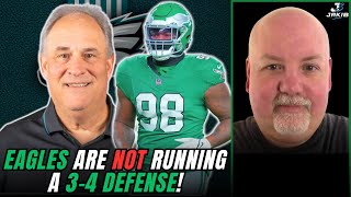 John McMullen Gives MASTERCLASS on Eagles Defensive Scheme with Vic Fangio | IT'S NOT A 3-4!