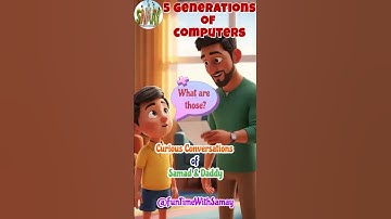 5 Generations of Computer in Under 60 Seconds! ⏱️#shorts